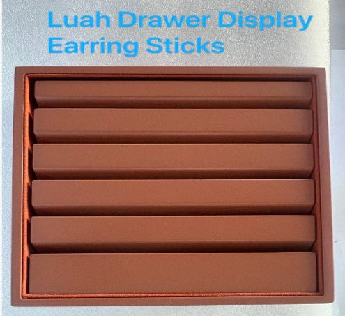 Luah Drawer Display Earring Sticks