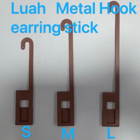 LUAH Metal Hook earring stick M 20x125x1mm