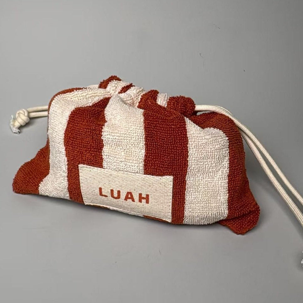 Luah TOWEL drawstring bag