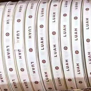 Luah RIBBON WHITE 10mmx91.4mm, 100mtr/roll