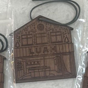 Luah Xmas 26 House Ornament